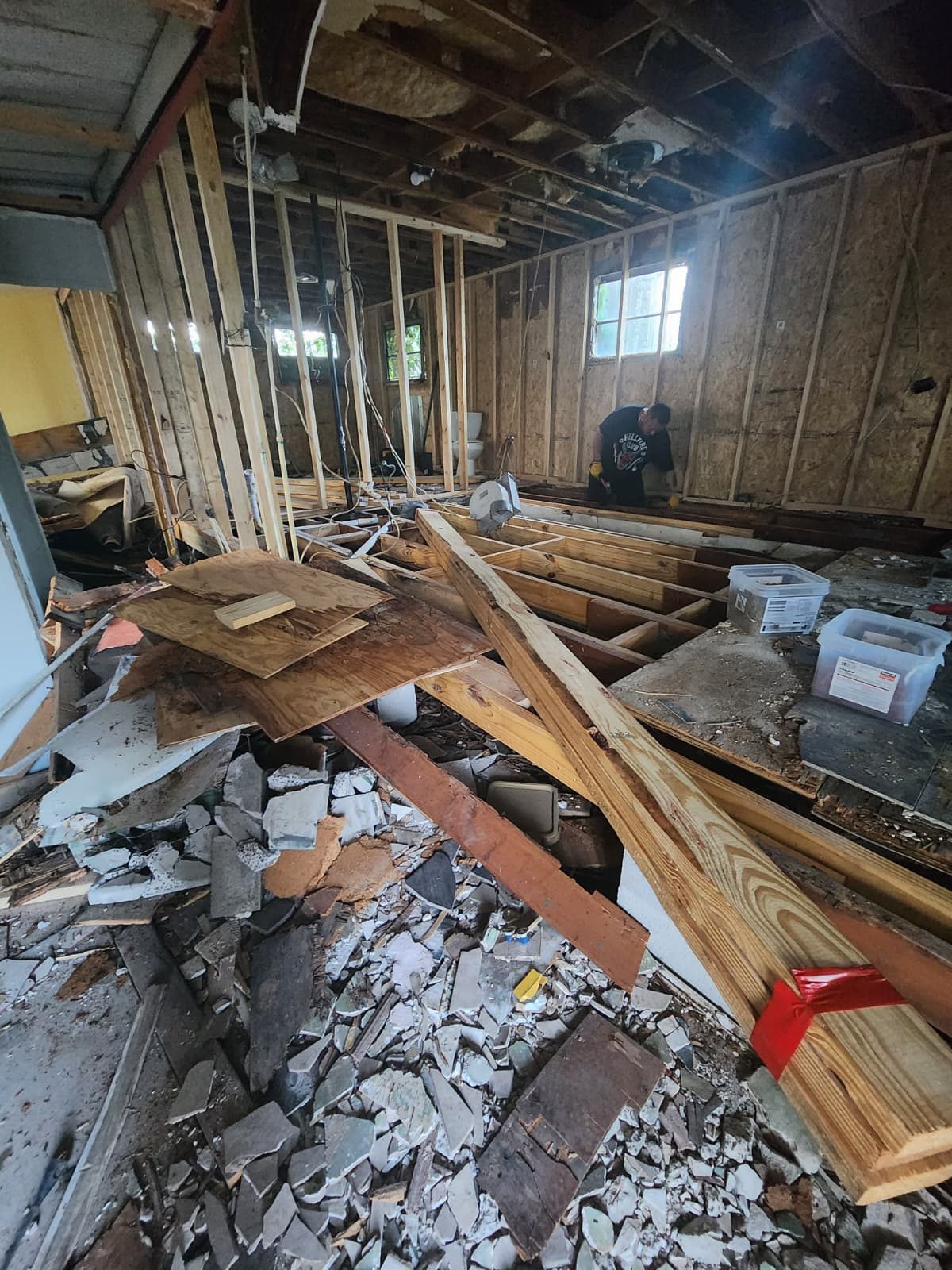 Kitchen renovation, before